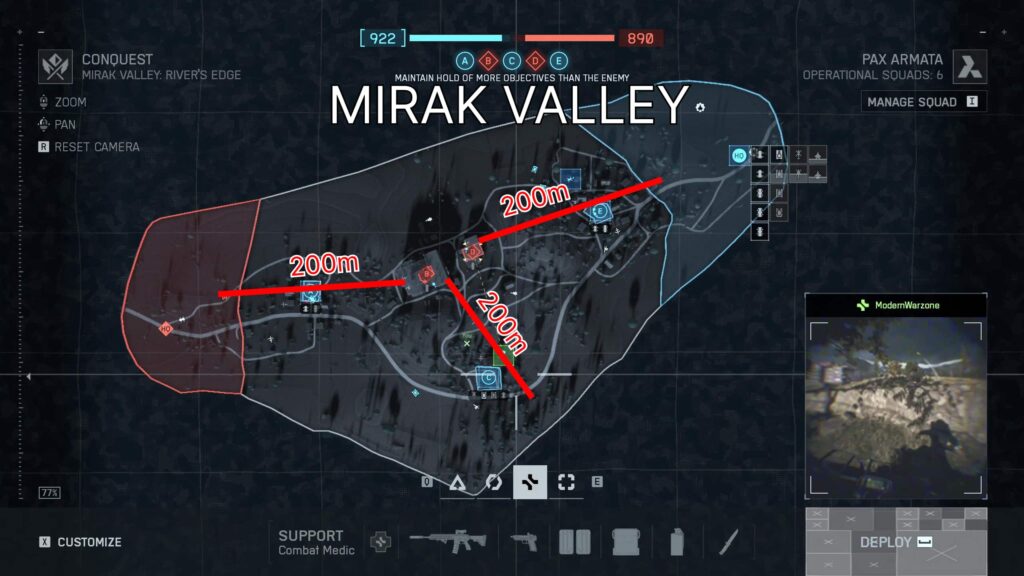 Mirak Valley Map