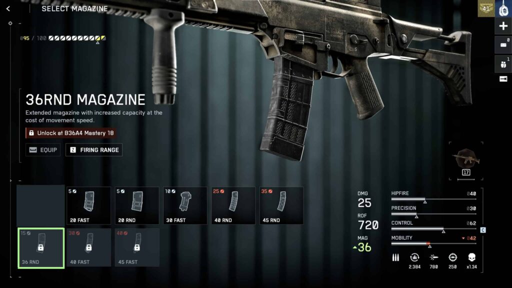 Magazine — 36 RND (Level 18)