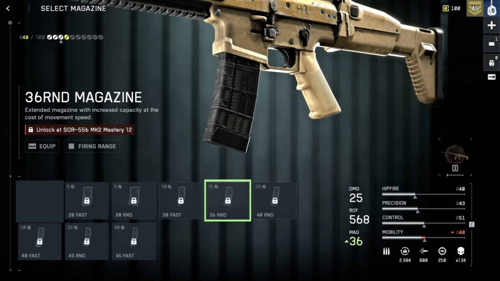 Magazine — 36 RND