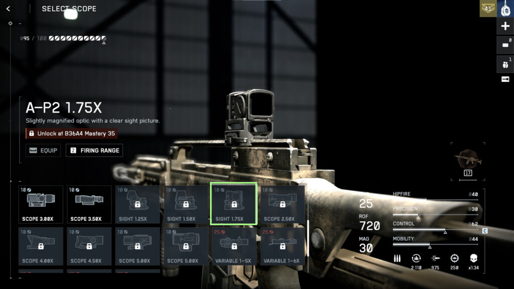 Optic — A-P2 1.75X (Level 35)