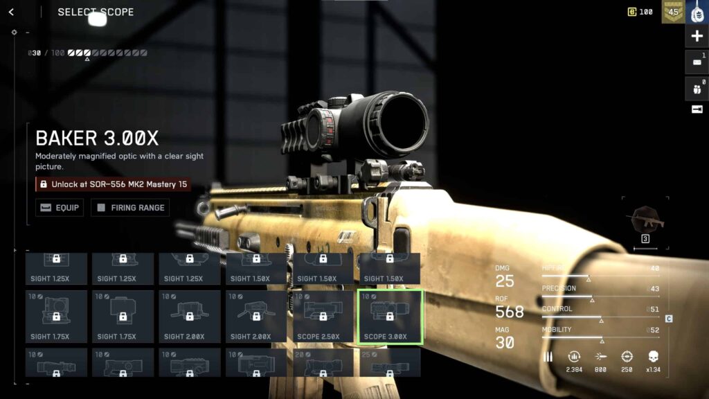 Optic — BAKER 3.00x