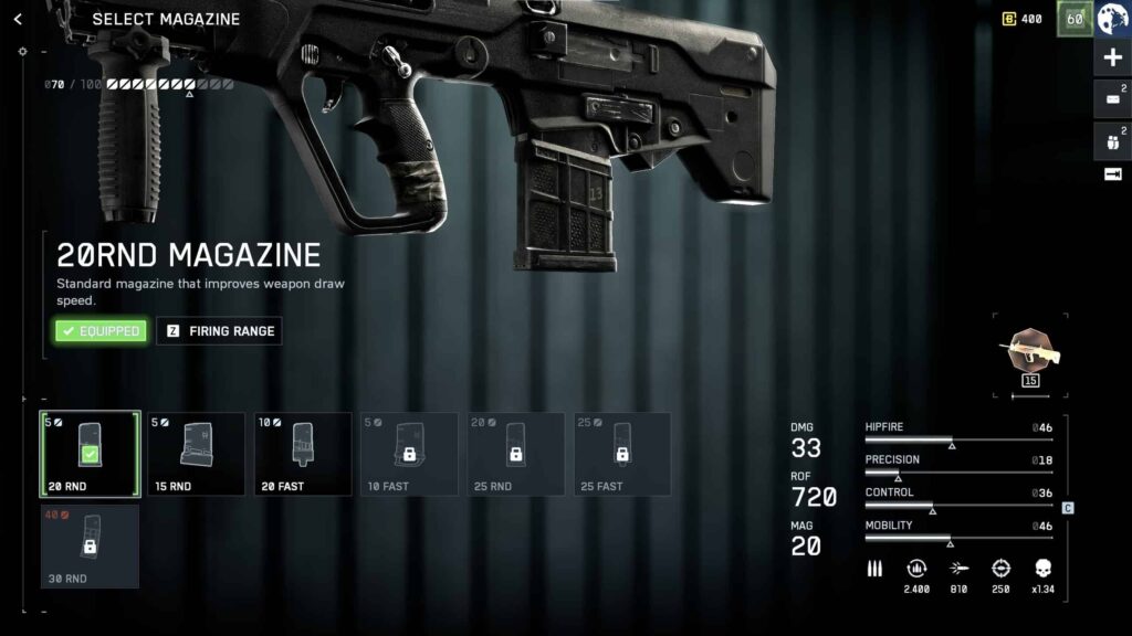 20 Round Magazine (Level 5)
